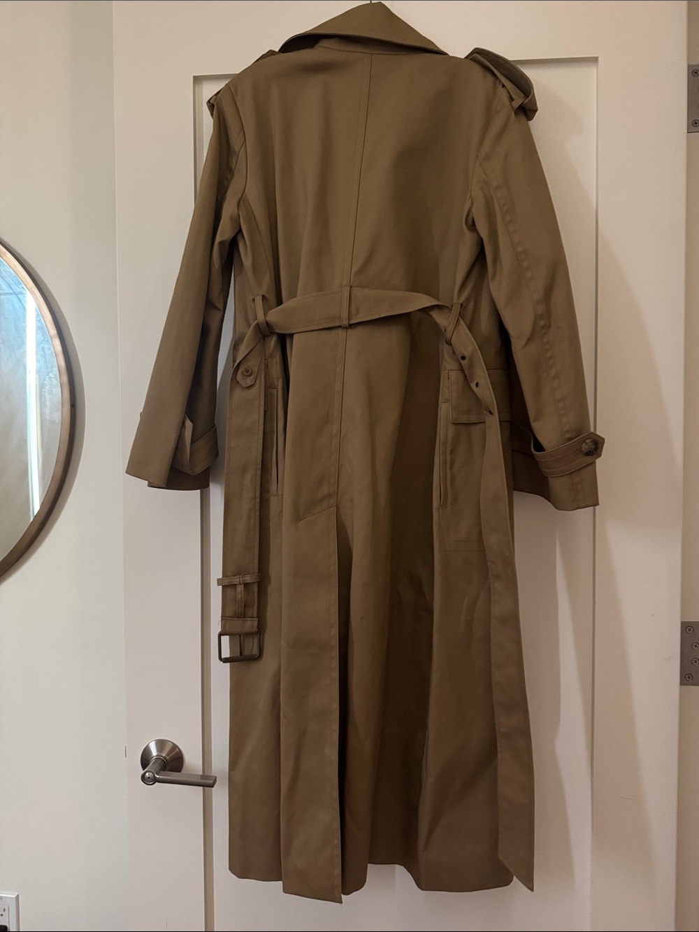 Banana Republic Timeless Trench Coat NEW BRITISH KHAKI XS NWT - Picture 3 of 3
